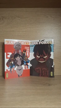 Manga Fire Force Tome 32 (Jaquette Exclusive Canal BD)