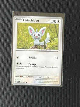 Carte Pokémon - Chinchidou 136/162 - Force Temporelle