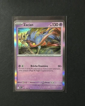 Carte Pokémon - Zacian 45/94 - Holo - Flammes Fantasmagoriques