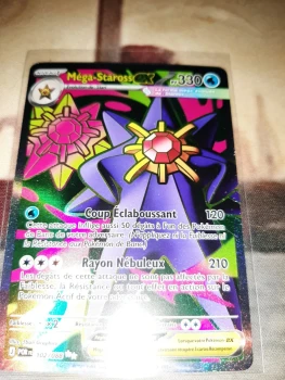 Méga-Staross EX 102/088 🇫🇷 Carte Pokémon ME03 Équilibre Parfait ME3 FA FullArt