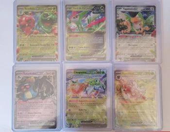 Lot de 24 ultra pokemon jap/fr