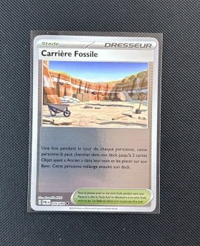 Carte Pokémon - Carrière Fossile 76/84 - Reverse - Nuit Noire