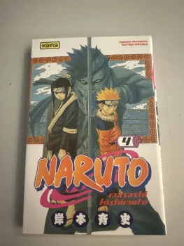 Manga naruto vol 4 neuf