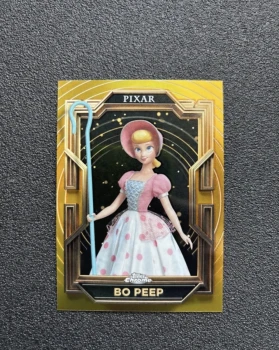 2025 Topps Chrome Disney Pixar Gold Bo Peep EN
