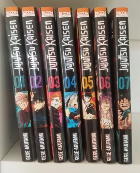 Lot Mangas Jujutsu Kaisen 1-7