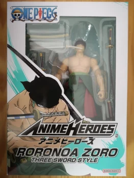 One Piece Figurine Roronoa Zoro Anime Heroes Officielle neuve sous blister scellé 🎁