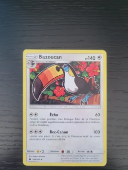 Carte pokemon Bazoucan 108/149