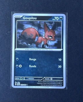 Carte Pokémon - Goupilou 53/84 - Reverse - Nuit Noire