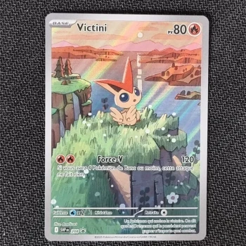 Carte pokemon Victini SVP 208 PROMO - EV10.5  Flamme Blanche