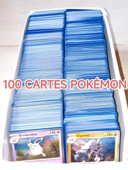 100 cartes Pokémon