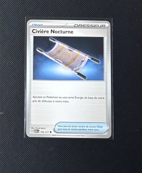 Carte Pokémon - Civière Nocturne 196/217 - Héros Transcendants