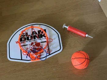 Panier de Basket + Ballon : Slam Dunk