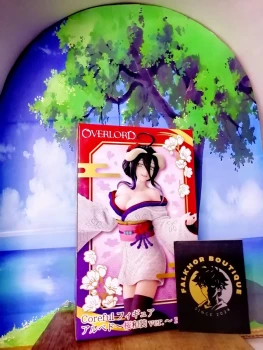 Albedo Figurine Overlord IV Sakura Kimono Vers. Coreful Renewal Objet de Collection Manga Statue