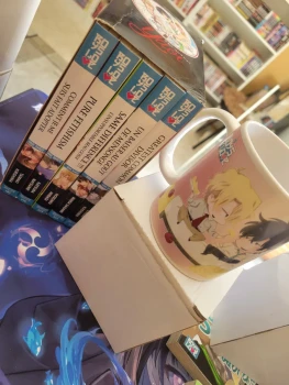 lot de yaoi + tasse