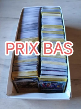 Lot de 100 cartes Pokémon VF en très bon état