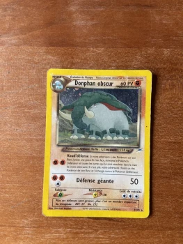 Carte Pokémon Donphan obscur