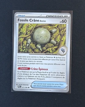 Carte Pokémon - Fossile Crâne Ancien 73/84 - Nuit Noire