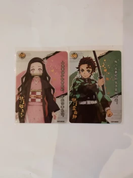 Carte Démon Slayer Nezuko et Tanjiro Kamado ⛩️