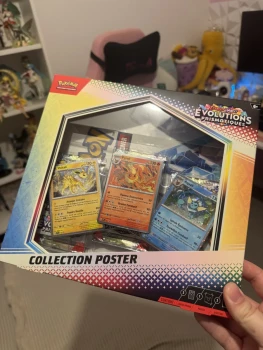 Pokémon Évolutions Prismatiques - Collection Poster scellé