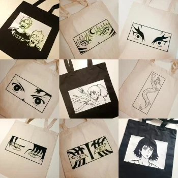 Tote bag custom anime manga