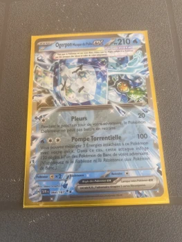 Carte Pokémon  ogerpon ex