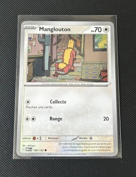 Carte Pokémon - Manglouton 109/132 - Méga Évolution