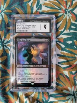 The soul stone Foil English CGC 9 Marvel's Spider-Man