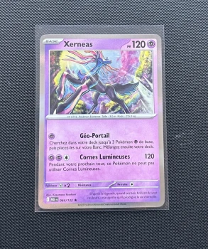 Carte Pokémon - Xerneas 64/132 - Holo - Méga Évolution