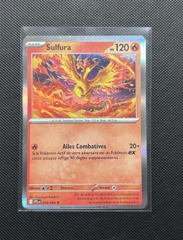 Carte Pokémon - Sulfura 14/94 - Holo - Flammes Fantasmagoriques
