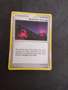 Traîner recherche d’énergie