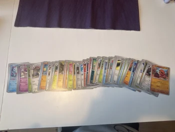 Lot de 57 cartes japonaise