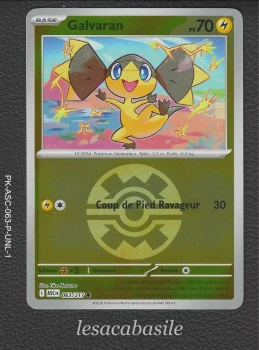 Galvaran 063/217 reverse Pokeball - ME2.5 - Héros Transcendants (2026)