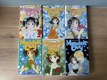 Lot Marmalade Boy, Yuu Watase (tomes 1,2,3,6,7,8)