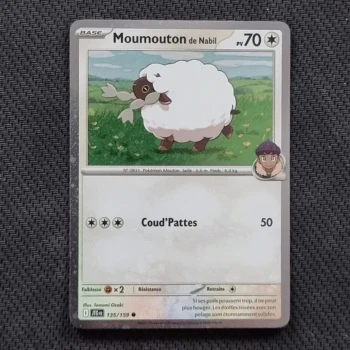 Carte pokemon Moumouton 135/159 Holo - EV09 - Aventures Ensemble (2025)