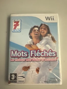 Jeu wii mots fléchés neuf blister