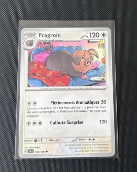 Carte Pokémon - Fragroin 140/159 - Aventure Ensemble
