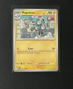 Carte Pokémon - Magnéton 46/132 - Méga Évolution