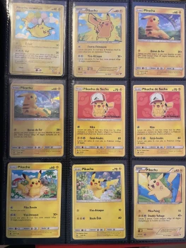 Lot carte Pokémon Pikachu