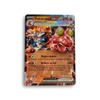 Carte Pokémon— Volcaropod ex— 029/167—Mascarade crépusculaire