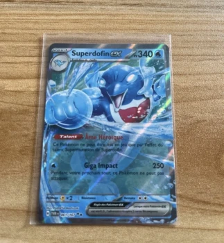 Carte Pokémon superdofin ex 061/167