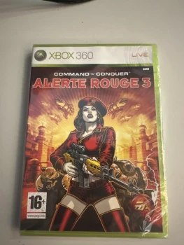 Jeu x360 command conquer alerte rouge 3 neuf blister
