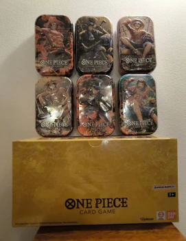 Display Scellée de x12 Mini tin OP09 - Mini Tin Set TS01 | One Piece Card Game | Japanese Version