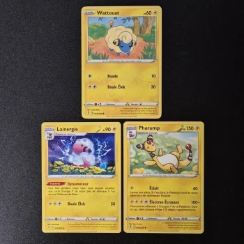 Carte Pokemon : Famille Pharamp - Évolution Céleste