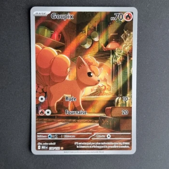 Carte pokemon Goupix 138/132 AR - ME01 - Méga Evolution (2025)