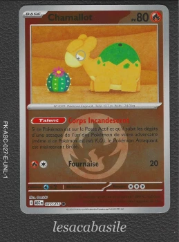 Chamallot 027/217 reverse Energie - ME2.5 - Héros Transcendants (2026)
