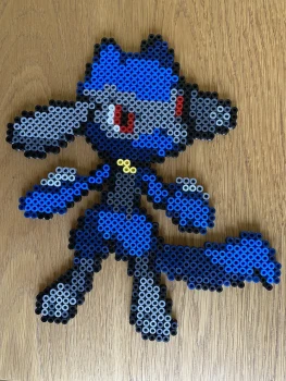Pokemon Riolu décoration fait main