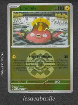 Limonde 062/217 reverse Pokeball - ME2.5 - Héros Transcendants (2026)
