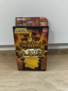 Yu-Gi-Oh! JCC - Pack de 3 Boosters La Ruée du Quart de Siècle (Tuckbox cartonné) - FR
