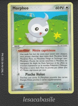 Morpheo 34/113 - FR - Ex Espèces Delta (2006)