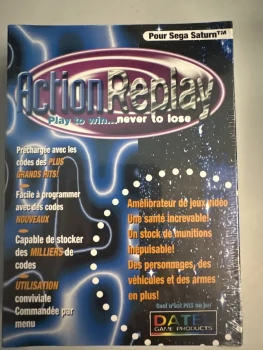Action replay saturn sega datel neuf blister